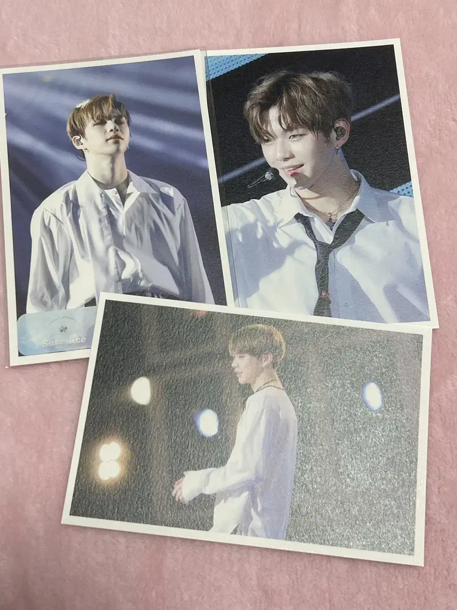 워너원 강다니엘 생카 엽서 세트 일괄 비공굿 생일카페